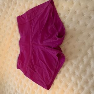 Lulu lemon vivid plum color speed ups!